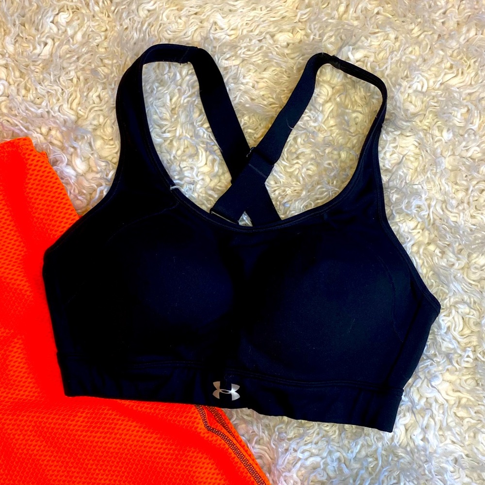 Racer back running bra